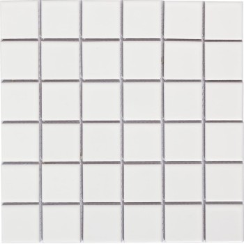 Manila White Мозаика из керамогранита Bonaparte 306x306 мм