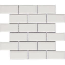 Brick White Керамическая мозаика Bonaparte 287,5x292 мм