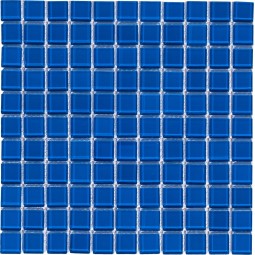 Deep blu Стеклянная мозаика Bonaparte 300x300 мм
