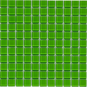 Green glass Стеклянная мозаика Bonaparte 300x300 мм