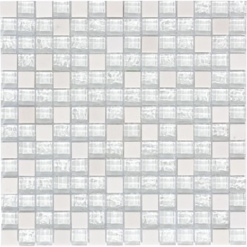 Iceberg Мозаика из камня и стекла Bonaparte 300x300 мм