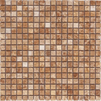 Madrid-15 slim (POL) Мраморная мозаика Bonaparte 305x305 мм