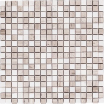 Melange-15 Мраморная мозаика Bonaparte 305x305 мм