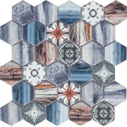 Mumbai Мозаика из керамогранита Bonaparte 281x271 мм