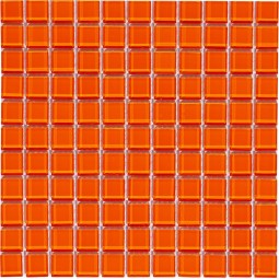 Orange glass Стеклянная мозаика  Orange  glass Bonaparte 300x300 мм