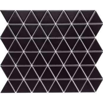 Reno Black matt Керамическая мозаика Bonaparte 252x291 мм