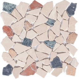 Rim II Мраморная мозаика Bonaparte 305x305 мм