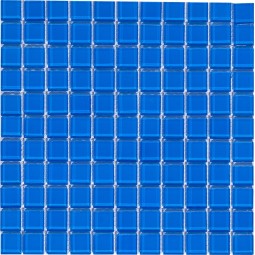 Royal blue Стеклянная мозаика Bonaparte 300x300 мм