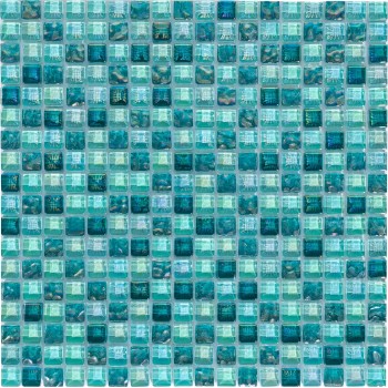 Sea Drops Стеклянная мозаика Bonaparte 300x300 мм