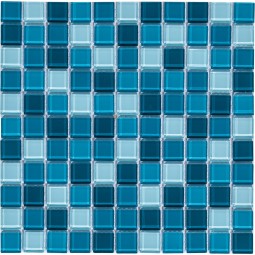 Sea wave-1 Стеклянная мозаика Bonaparte 300x300 мм