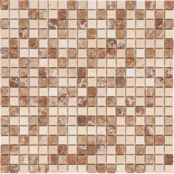 Sevilla-15 slim (Matt) Мраморная мозаика Bonaparte 305x305 мм