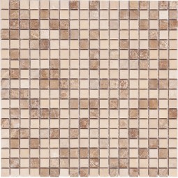 Sevilla-15 slim (POL) Мраморная мозаика Bonaparte 305x305 мм