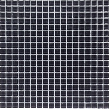 Super black Стеклянная мозаика Bonaparte 300x300 мм