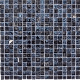 Tesla Мозаика из камня и стекла Bonaparte 300x300 мм