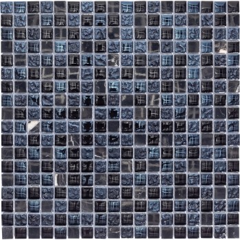 Tesla Мозаика из камня и стекла Bonaparte 300x300 мм