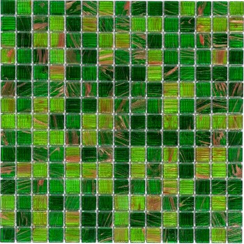 Verde Стеклянная мозаика Bonaparte 327x327 мм