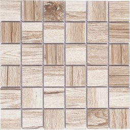 Wooden Light Мозаика из керамогранита Bonaparte 306x306 мм