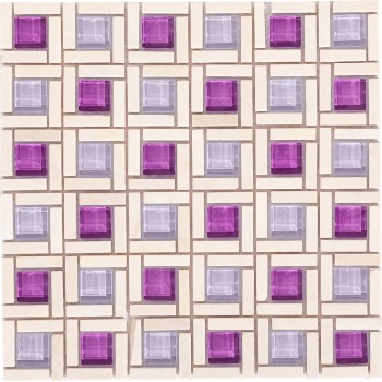 DAO-08 Мозаика из камня и стекла DAO 300x300 мм