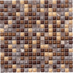 DAO-44 Мозаика из камня и стекла DAO 300x300 мм