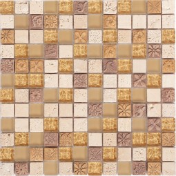 DAO-66 Мозаика из камня и стекла DAO 300x300 мм