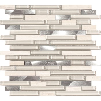 Electro II Мозаика из камня, стекла металла Orro 298x325 мм