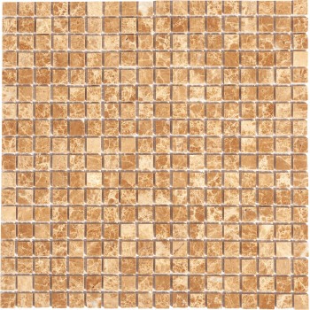 Emperador Light Pol. 15 Мраморная мозаика Orro 305x305 мм