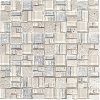 Champane Light Стеклянная мозаика Orro 305x305 мм