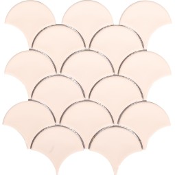 Pink Scales Керамическая мозаика  Pink  Scales Orro 259x279 мм