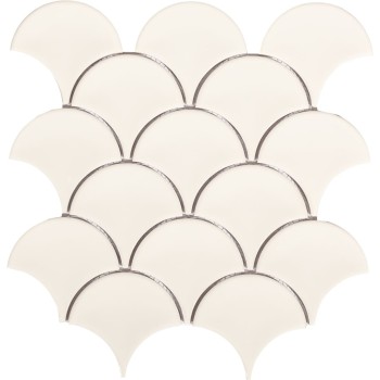 White Scales Керамическая мозаика  White scales Orro 259x279 мм