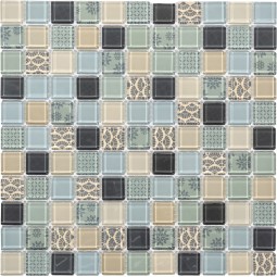 CD 447 Стеклянная мозаика Tono 300x300 мм