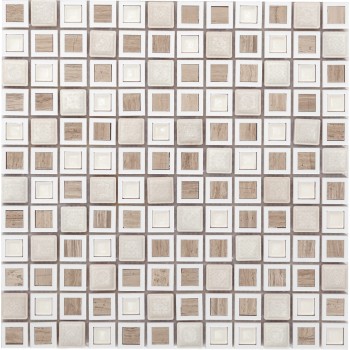 CSR 095 Мозаика из камня и стекла Tono 300x300 мм