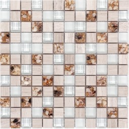 GMBN23-011 Мозаика из камня и стекла Imagine 300x300 мм