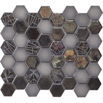 Grey 6 Керамическая мозаика Imagine 330x298 мм