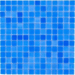 Niebla Azul Стеклянная мозаика Imagine 340x340 мм