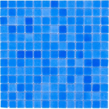 Niebla Azul Стеклянная мозаика Imagine 340x340 мм