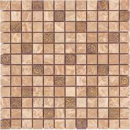 K-717 Мозаика из мрамора и керамики NS 298x298 мм