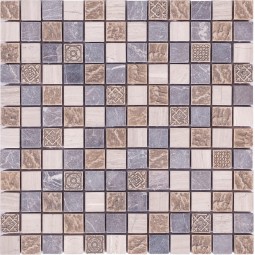 K-736 Мраморная мозаика NS 298x298 мм