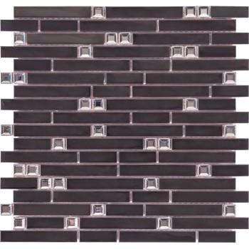 MS-604 Металлическая мозаика    305x298 мм NS 305x298 мм
