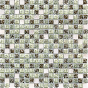 No-231 Мозаика из камня и стекла NS 305x305 мм