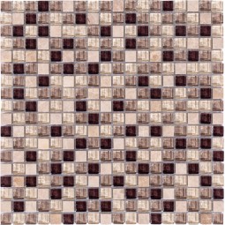 No-79 Мозаика из камня и стекла NS 305x305 мм