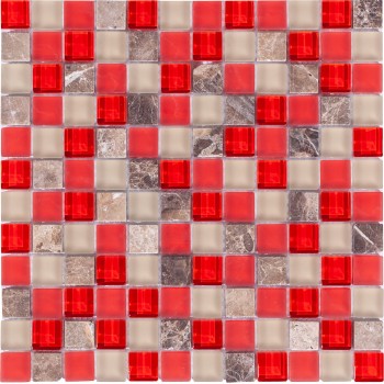 S-808 Мозаика из камня и стекла NS 298x298 мм
