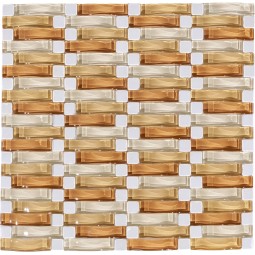 S-813 Стеклянная мозаика NS 310x313 мм