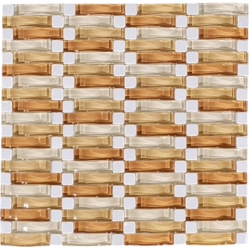 S-813 Стеклянная мозаика NS 310x313 мм