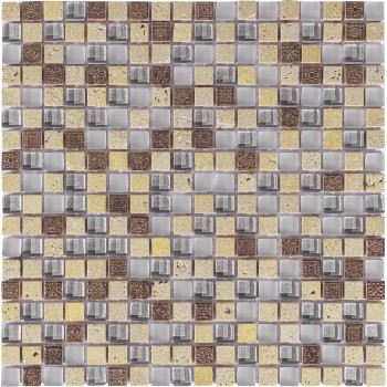 S-821 Мозаика из керамики и стекла NS 305x305 мм