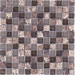 S-835 Стеклянная мозаика NS 298x298 мм