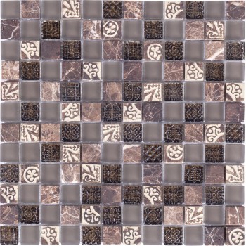 S-835 Стеклянная мозаика NS 298x298 мм