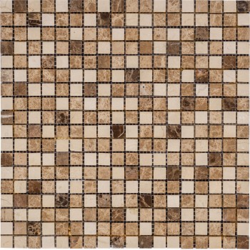 AV07 Мраморная мозаика Polimino 300x300 мм