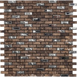 E275 Мраморная мозаика Polimino 300x300 мм