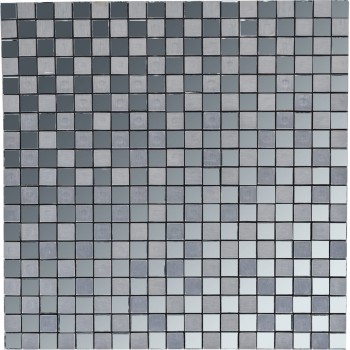 J08 Металлическая мозаика Polimino 300x300 мм
