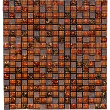 TCF168SZ Мозаика из камня и стекла Polimino 300x300 мм